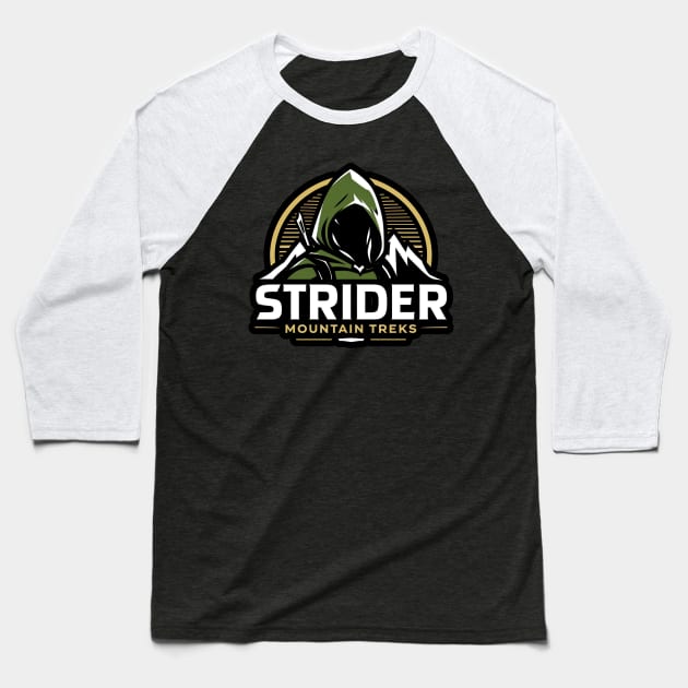 Strider Mountain Treks - Hiking - Fantasy Baseball T-Shirt by Fenay-Designs